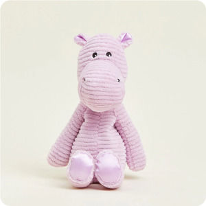 Brand New My First Warmies Pink Ribbed Baby Hippo